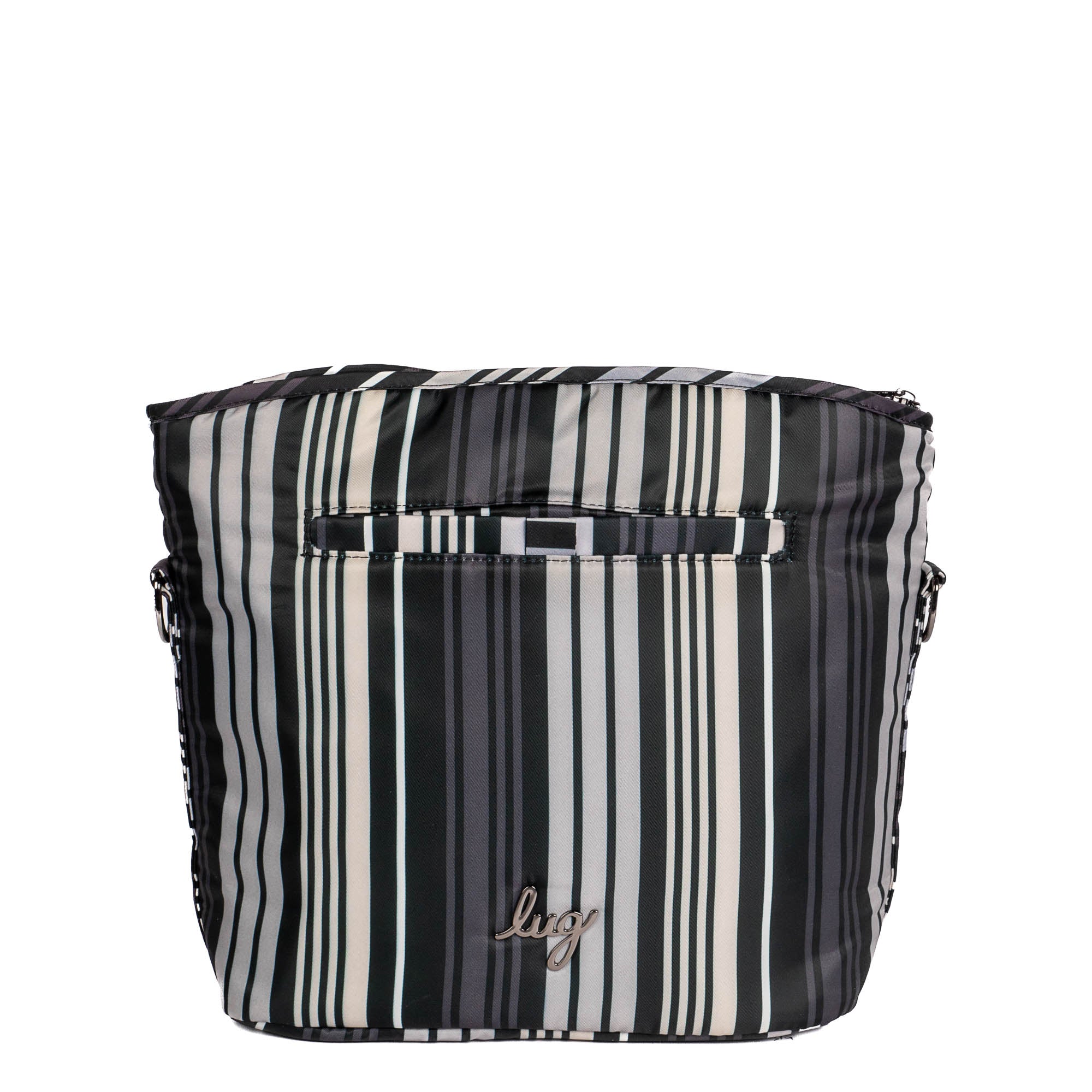 Adagio Shoulder Bag - LOVE STRIPE BLACK (CLOVER MIDNIGHT) - AdagioSE_LoveStripeBlack_04